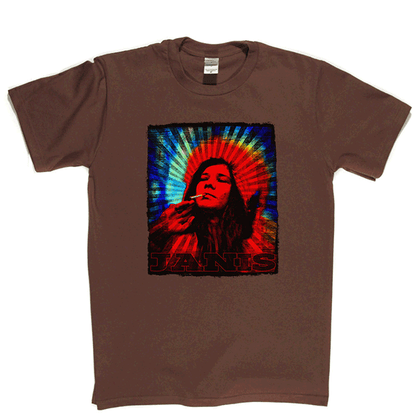 Janis Joplin Psychedelic T Shirt