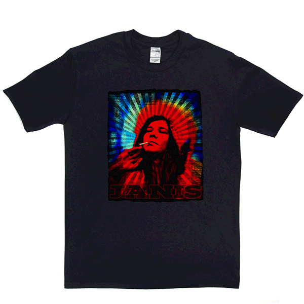 Janis Joplin Psychedelic T Shirt