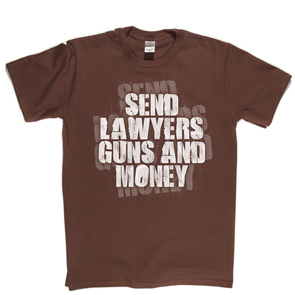 Warren Zevon - Send Lawyers Guns And Money T-shirt