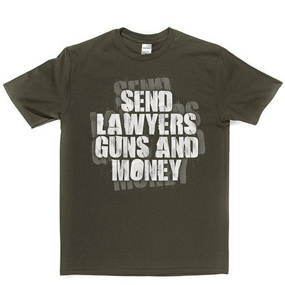 Warren Zevon - Send Lawyers Guns And Money T-shirt