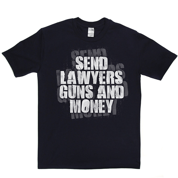 Warren Zevon - Send Lawyers Guns And Money T-shirt