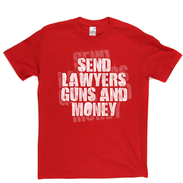 Warren Zevon - Send Lawyers Guns And Money T-shirt