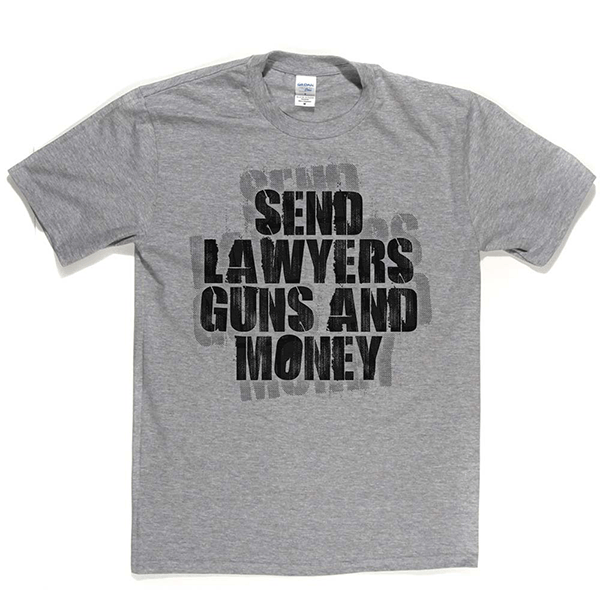 Warren Zevon - Send Lawyers Guns And Money T-shirt