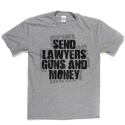 Warren Zevon - Send Lawyers Guns And Money T-shirt