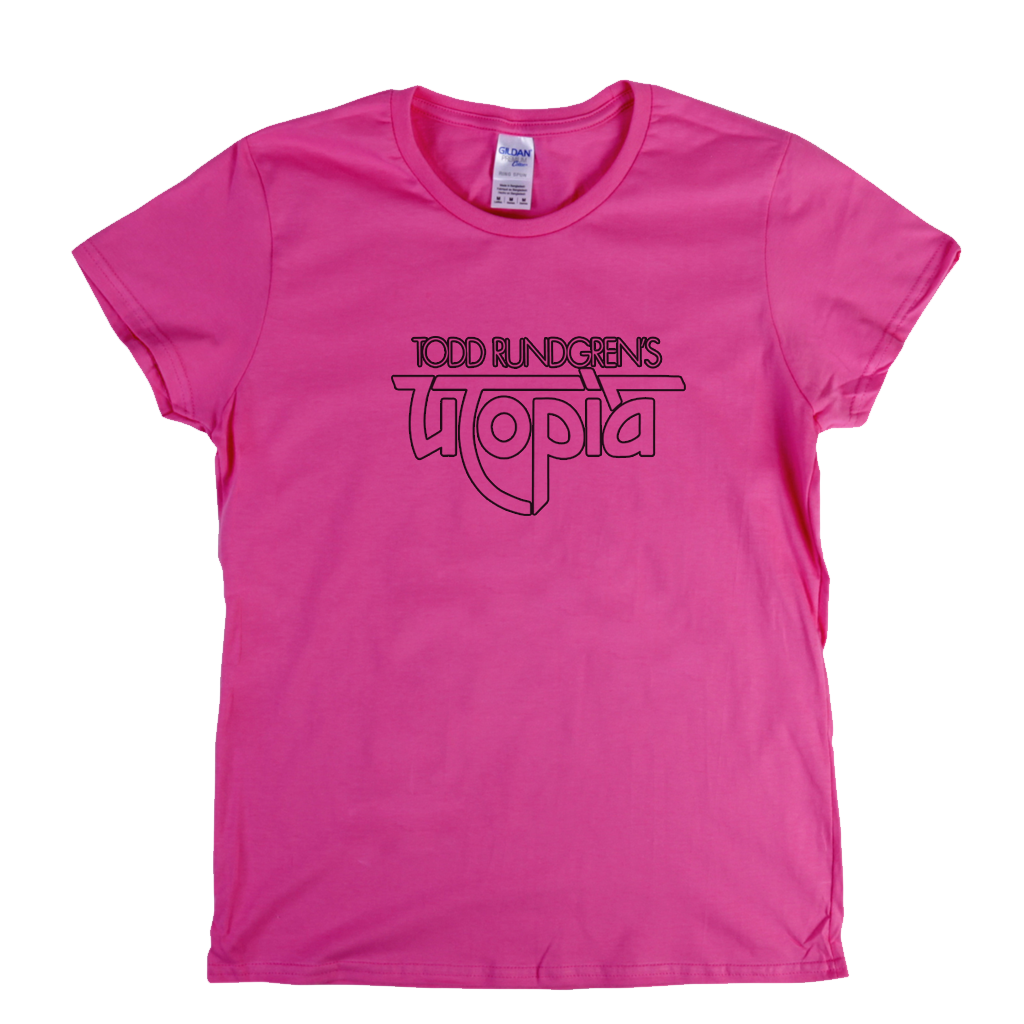 Todd Rundgrens Utopia Logo Womens T-Shirt