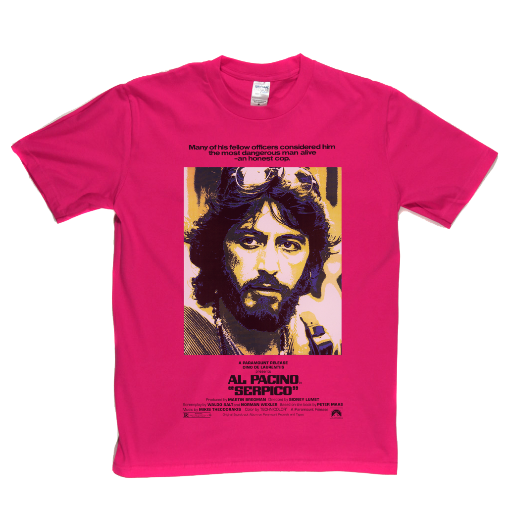 Al Pacino Serpico Poster T-Shirt