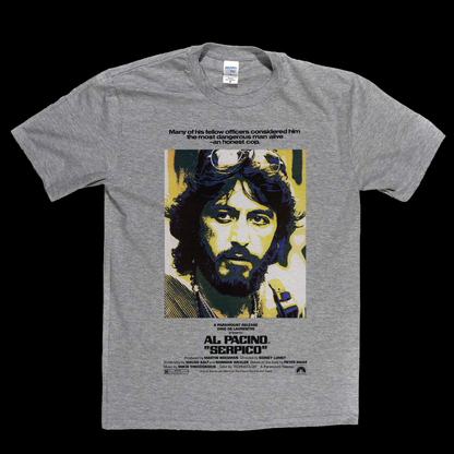 Al Pacino Serpico Poster T-Shirt