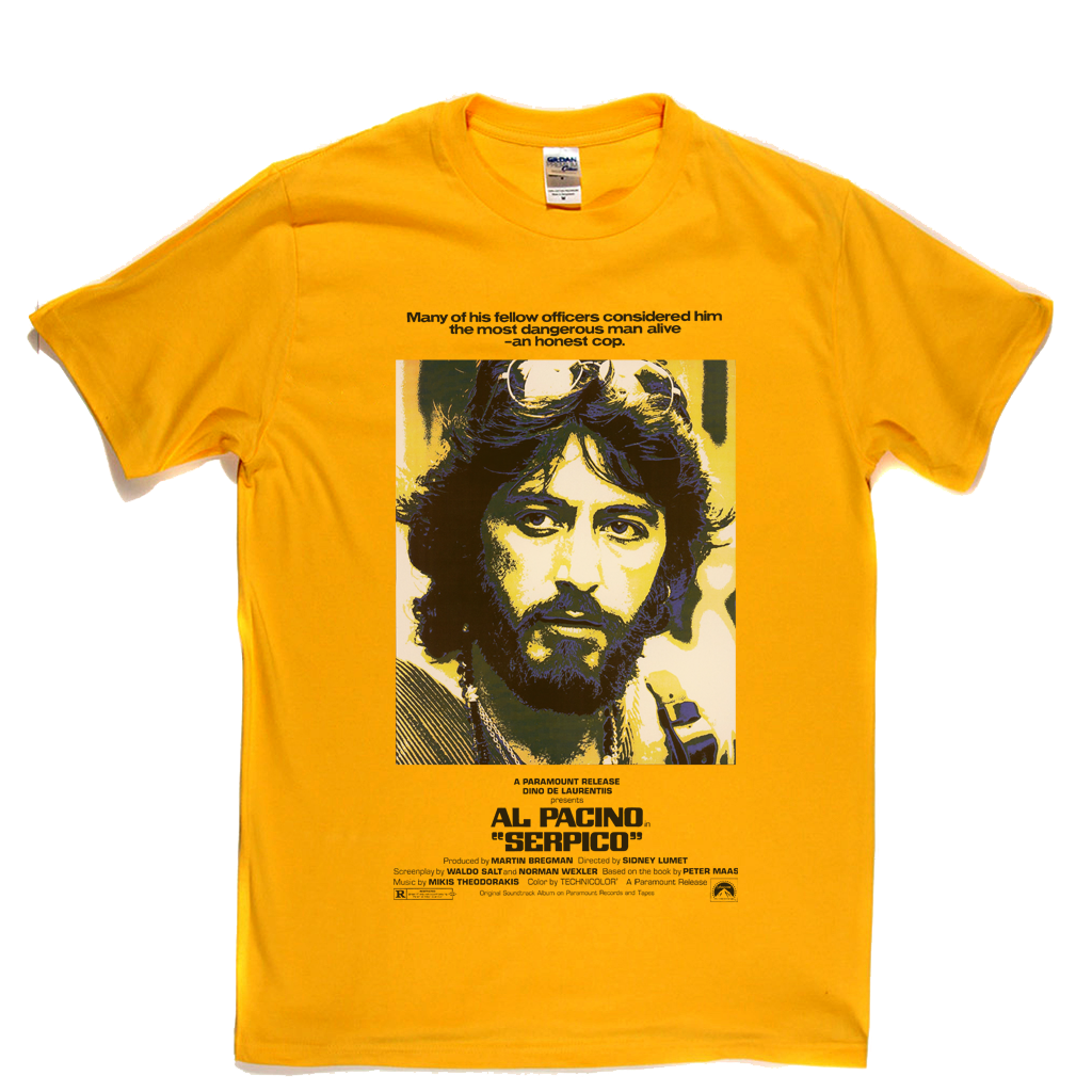 Al Pacino Serpico Poster T-Shirt