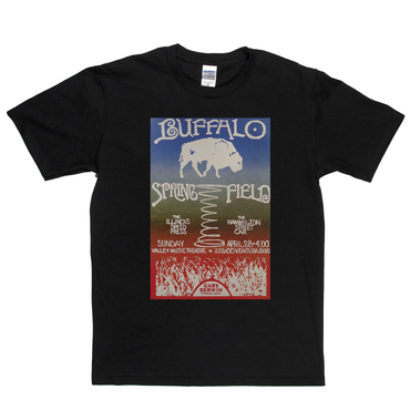 Buffalo Springfield Gig Poster T-Shirt