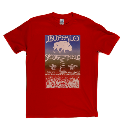 Buffalo Springfield Gig Poster T-Shirt