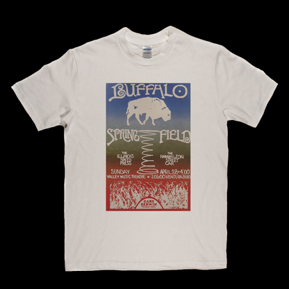 Buffalo Springfield Gig Poster T-Shirt