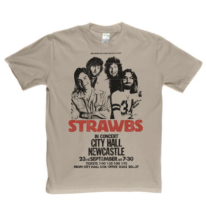 Strawbs Newcastle City Hall Poster T-Shirt