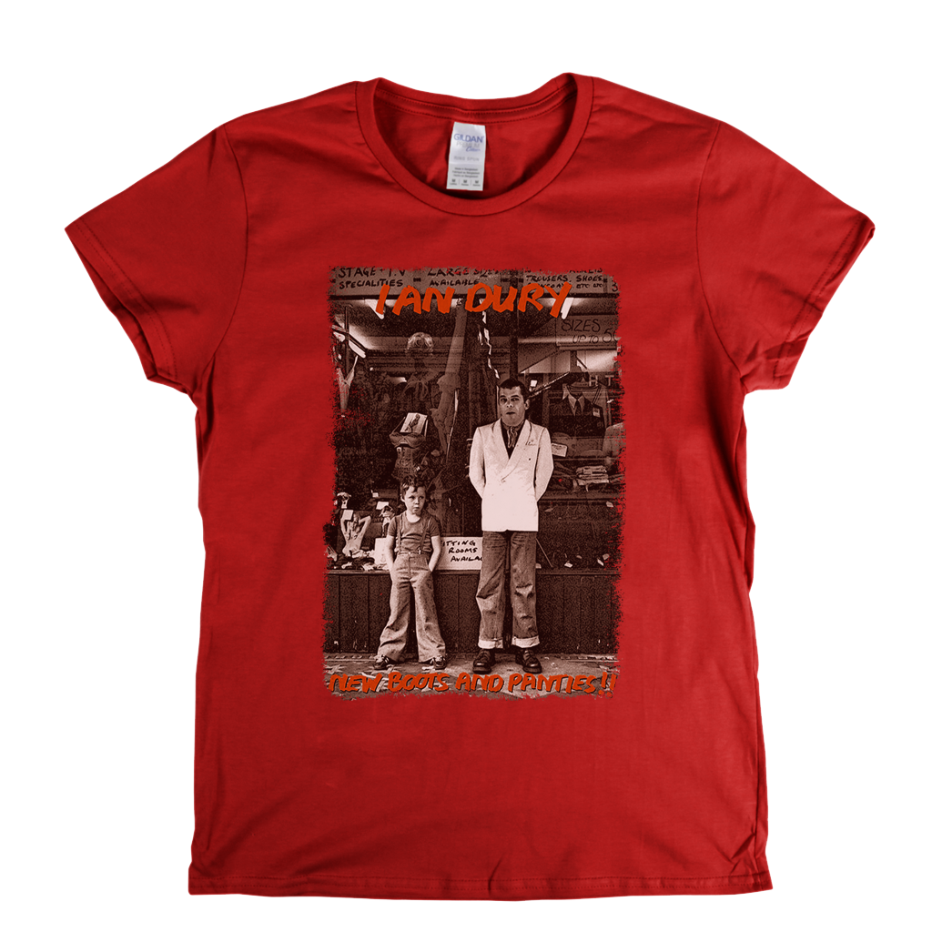 Ian Dury New Boots And Panties Womens T-Shirt