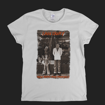 Ian Dury New Boots And Panties Womens T-Shirt