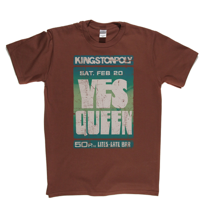 Yes Queen Kingston Poly Poster T-Shirt