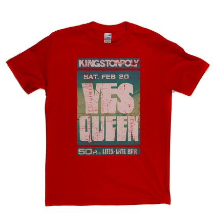 Yes Queen Kingston Poly Poster T-Shirt