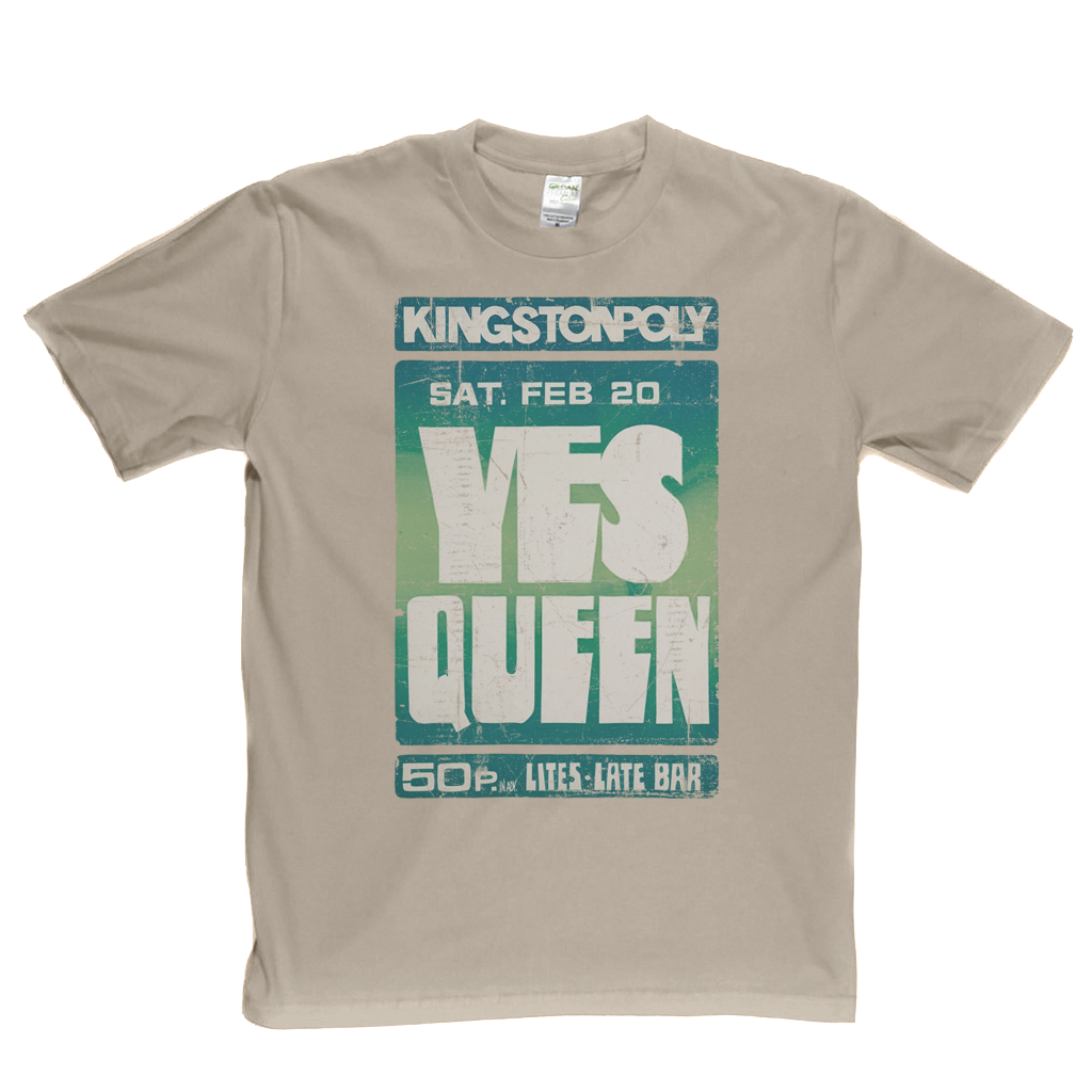 Yes Queen Kingston Poly Poster T-Shirt