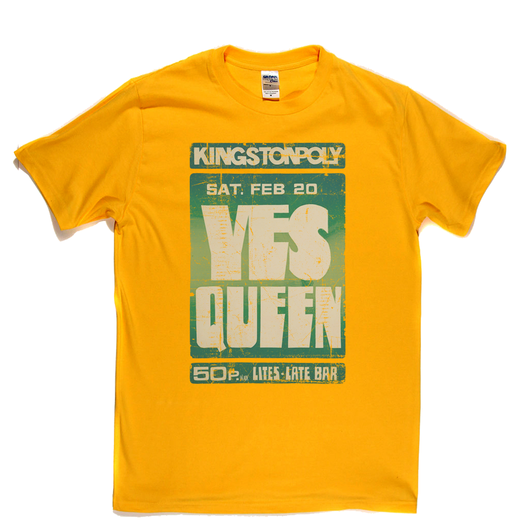 Yes Queen Kingston Poly Poster T-Shirt