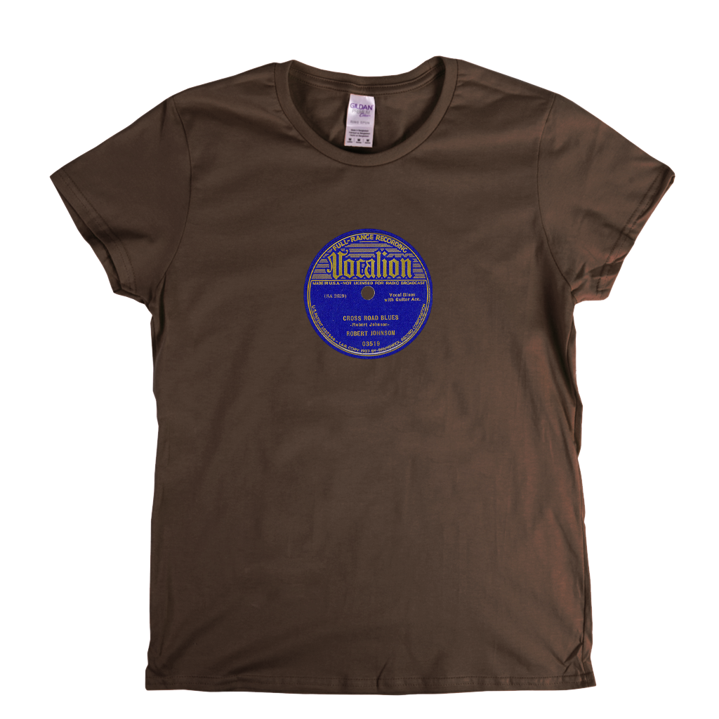 Robert Johnson Cross Road Blues Womens T-Shirt