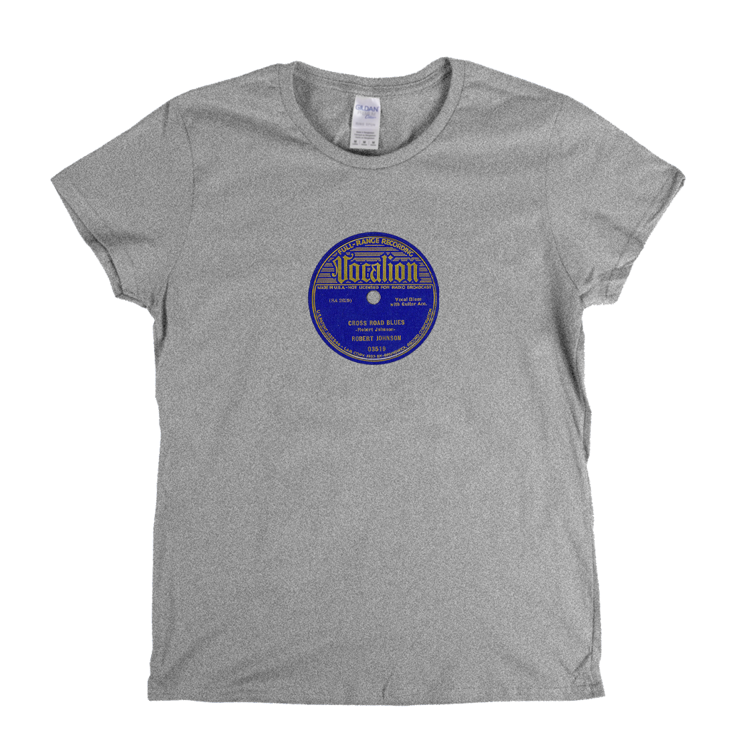 Robert Johnson Cross Road Blues Womens T-Shirt