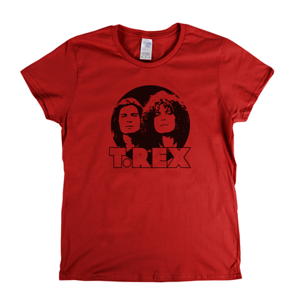 T Rex Marc And Mickey Womens T-Shirt