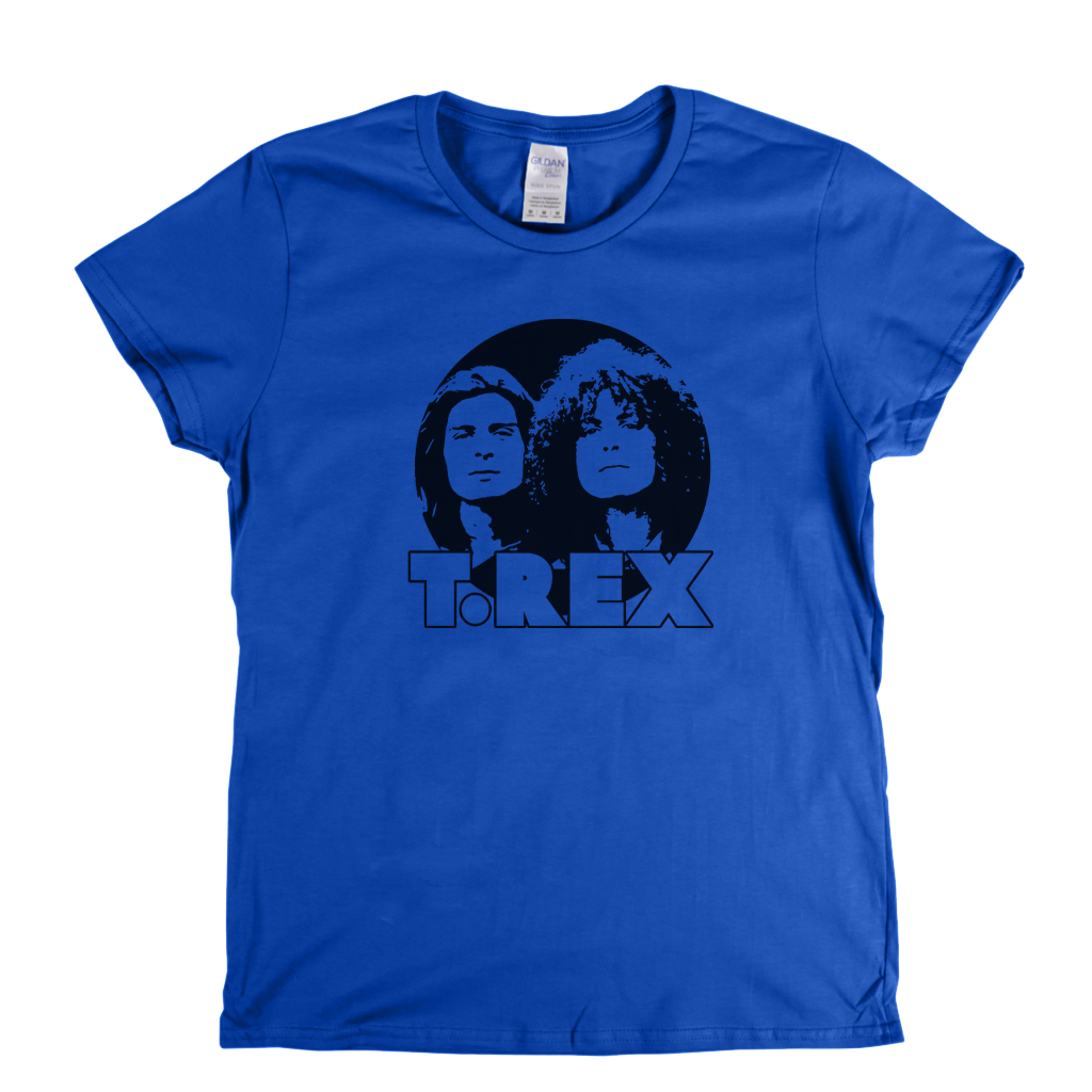 T Rex Marc And Mickey Womens T-Shirt