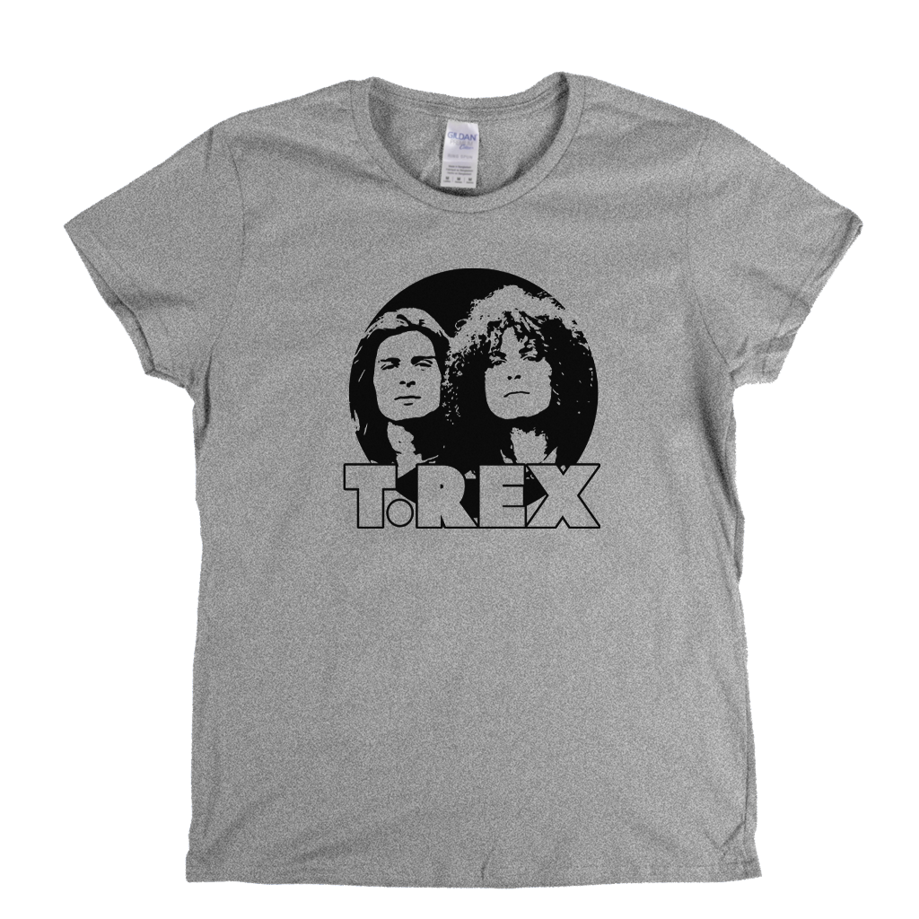 T Rex Marc And Mickey Womens T-Shirt