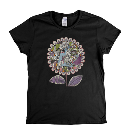 Flower Power Love Womens T-Shirt