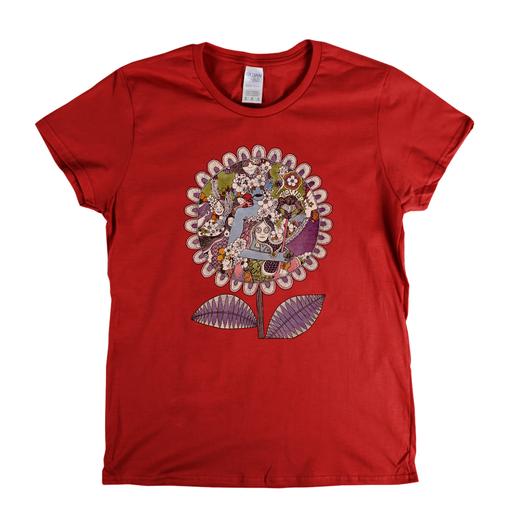 Flower Power Love Womens T-Shirt