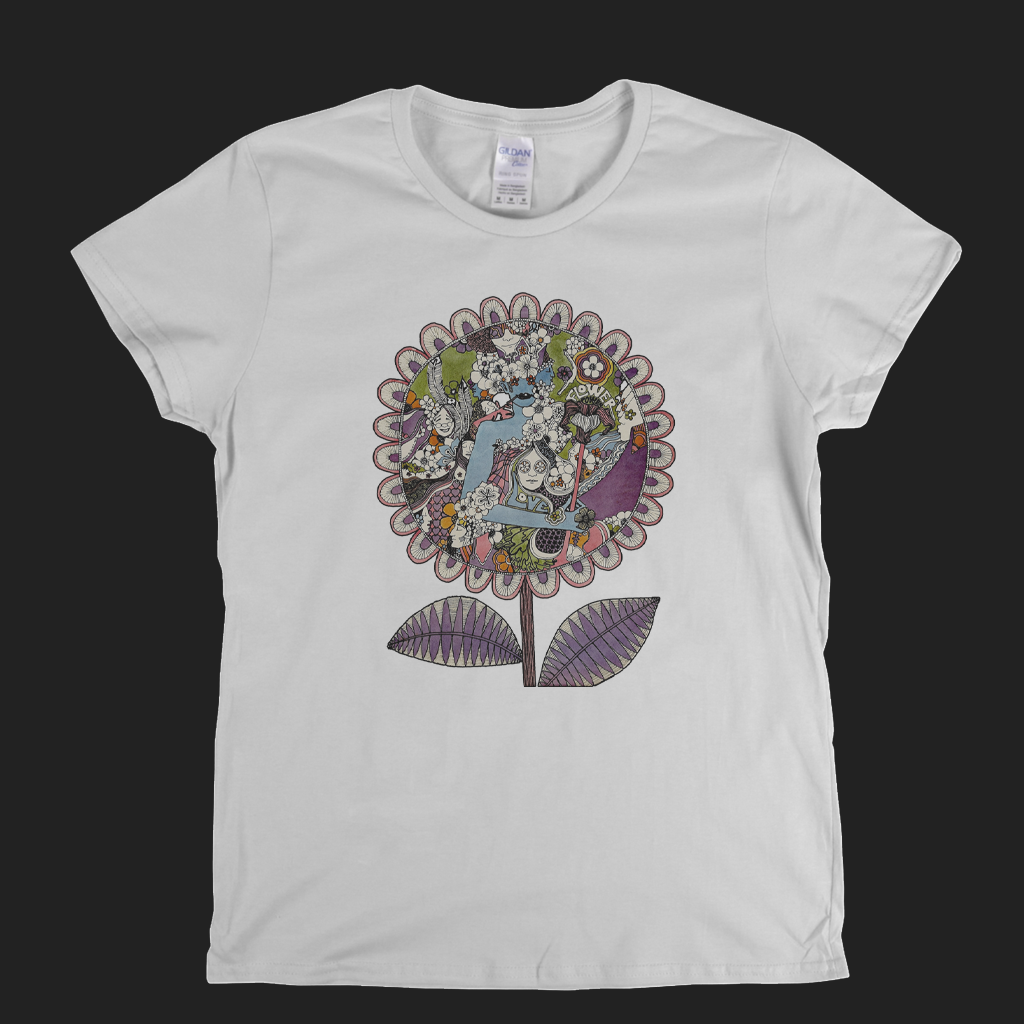 Flower Power Love Womens T-Shirt