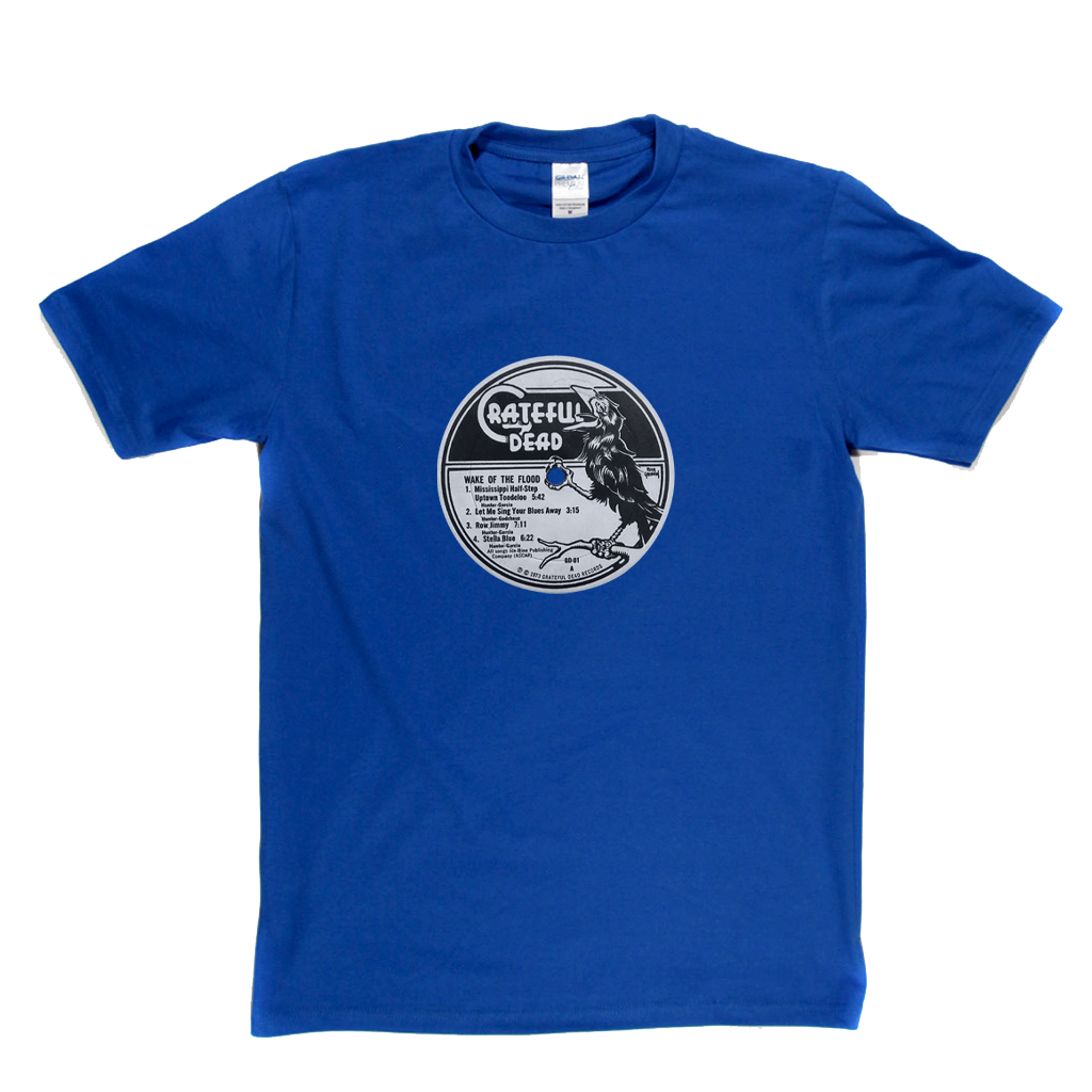 Grateful Dead Wake Of The Flood Label T-Shirt