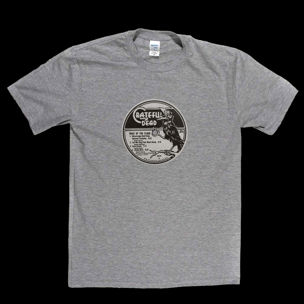 Grateful Dead Wake Of The Flood Label T-Shirt