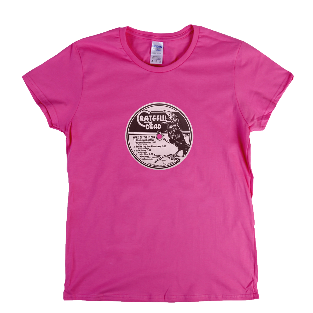 Grateful Dead Wake Of The Flood Label Womens T-Shirt