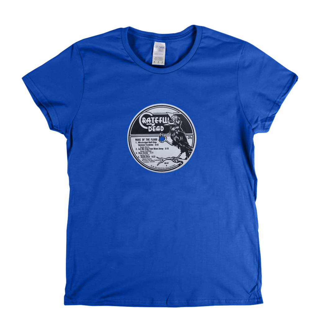 Grateful Dead Wake Of The Flood Label Womens T-Shirt