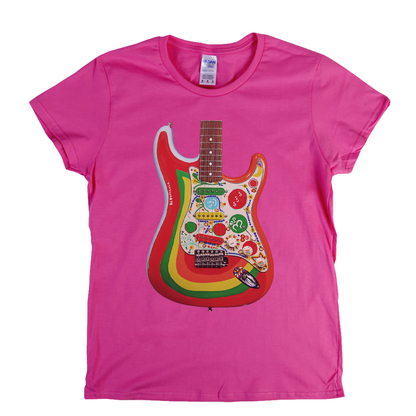 George Harrisons Rocky Guitar Womens T-Shirt