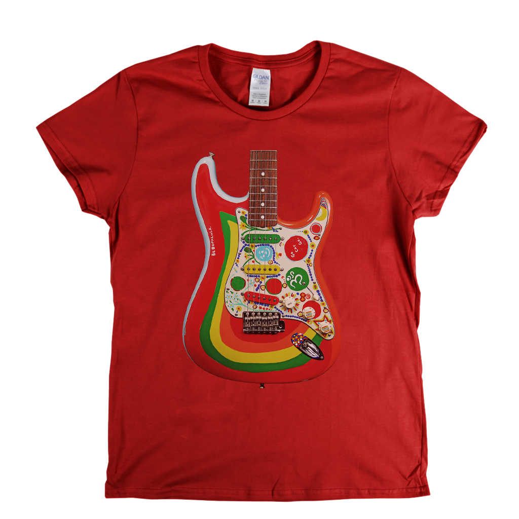 George Harrisons Rocky Guitar Womens T-Shirt