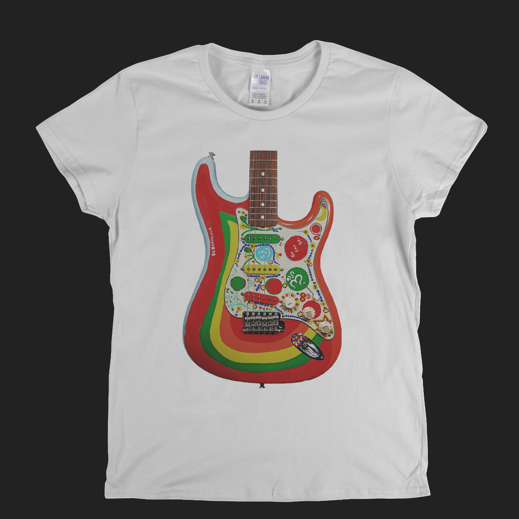 George Harrisons Rocky Guitar Womens T-Shirt