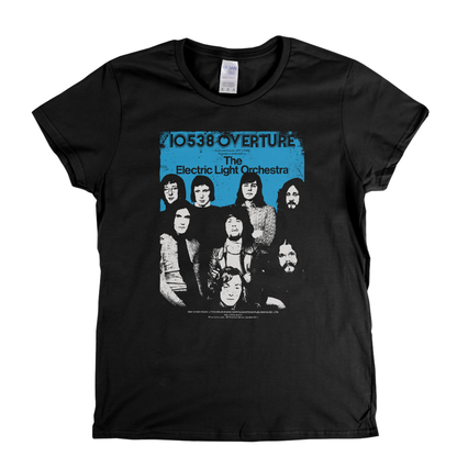 The Electric Light Orchestra 10538 Overture Womens T-Shirt