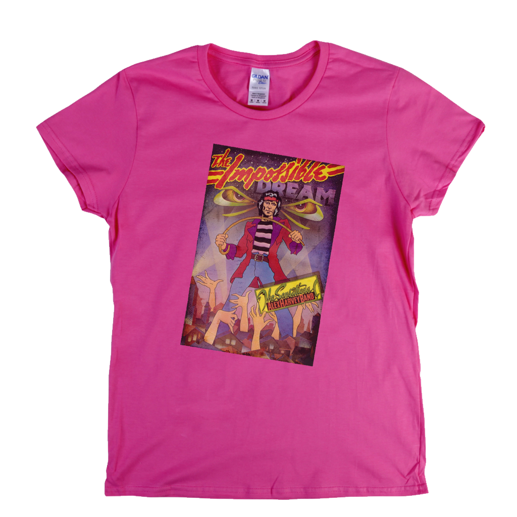 The Sensational Alex Harvey Band The Impossible Dream Womens T-Shirt