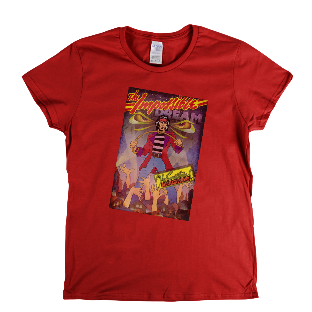 The Sensational Alex Harvey Band The Impossible Dream Womens T-Shirt