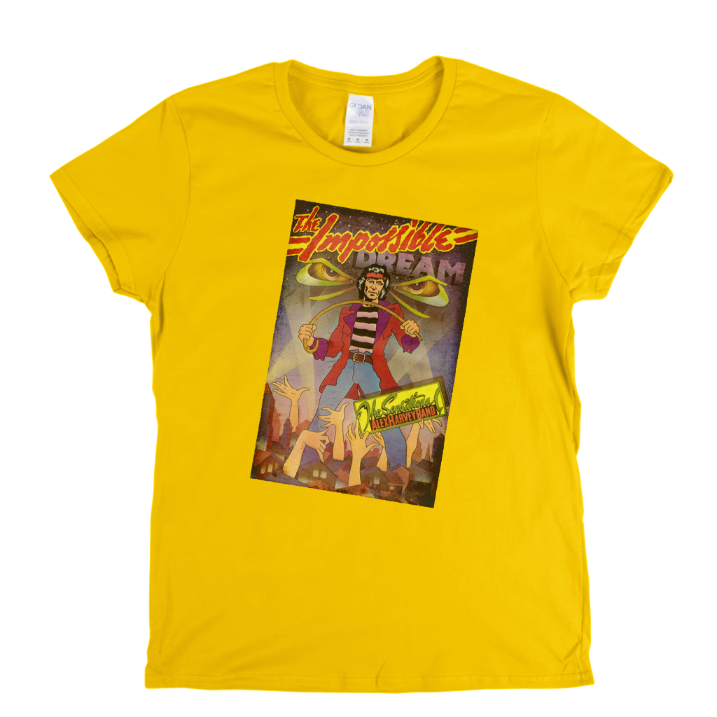 The Sensational Alex Harvey Band The Impossible Dream Womens T-Shirt