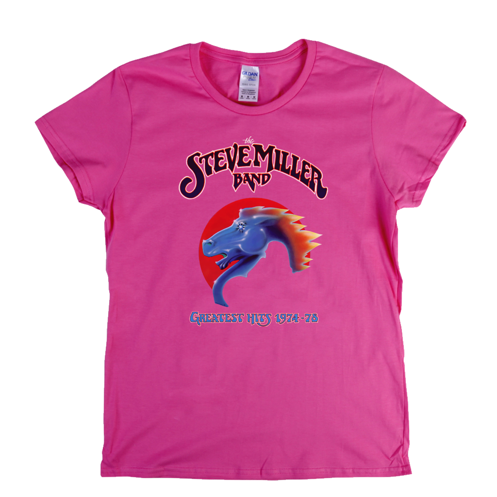 Steve Miller Band Greatest Hits 1974-78 Womens T-Shirt