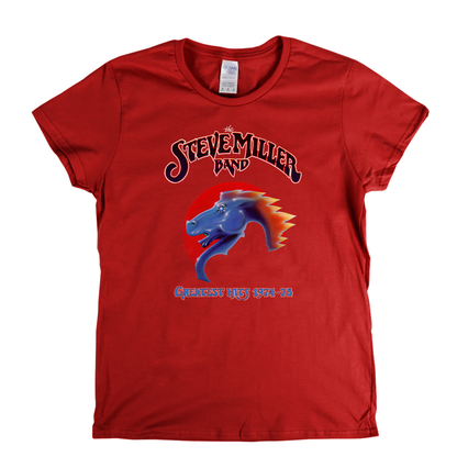 Steve Miller Band Greatest Hits 1974-78 Womens T-Shirt