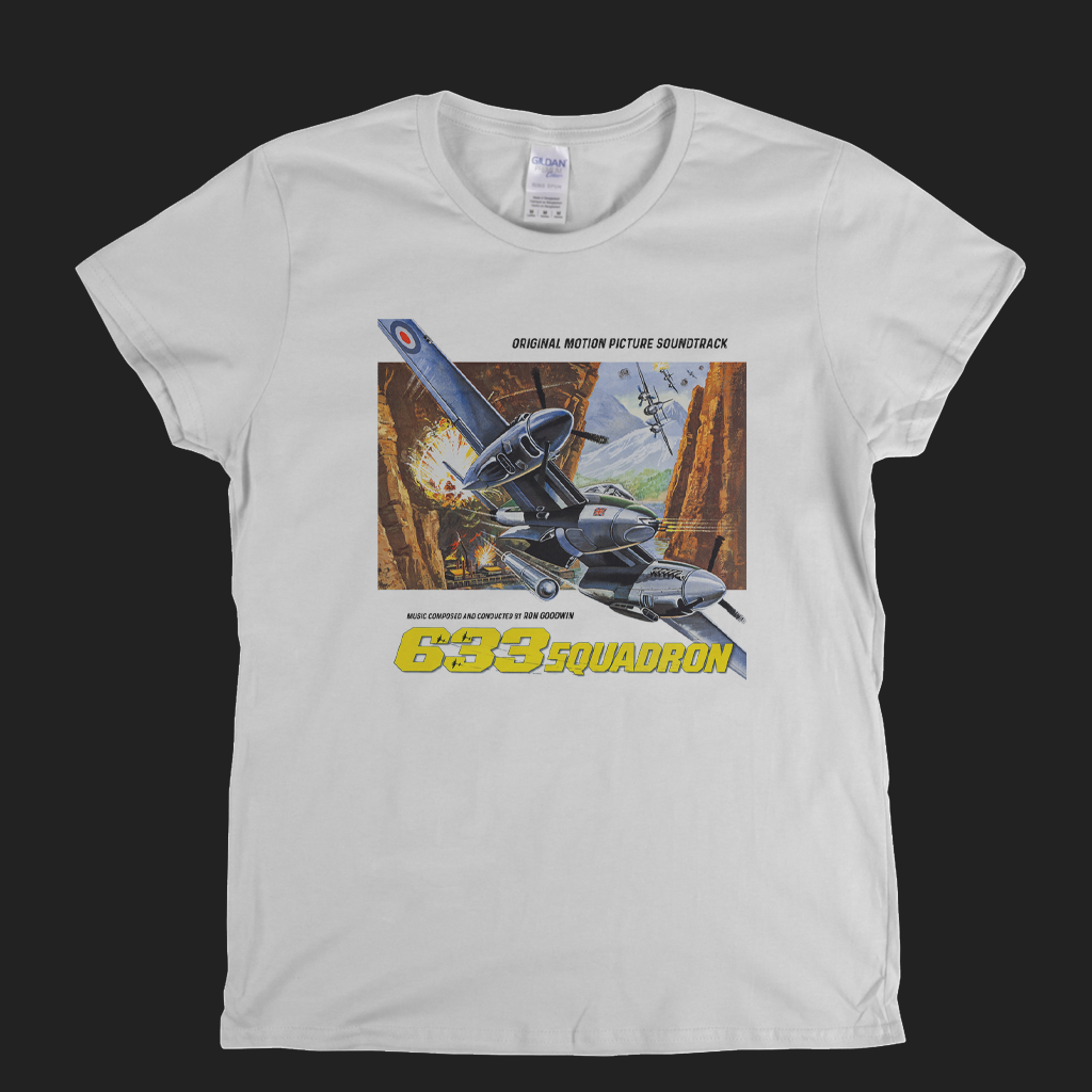 633 Squadron Soundtrack Womens T-Shirt