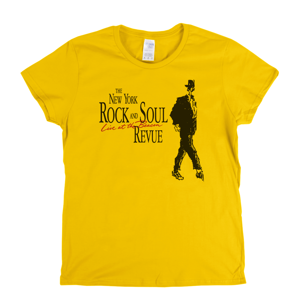 The New York Rock And Soul Review Womens T-Shirt