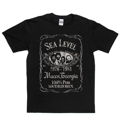 Sea Level Liquor Label T-Shirt