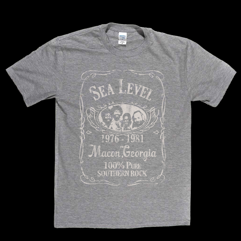 Sea Level Liquor Label T-Shirt