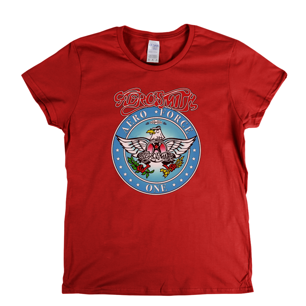 Aerosmith Aero Force One Womens T-Shirt