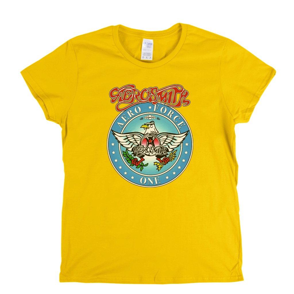 Aerosmith Aero Force One Womens T-Shirt