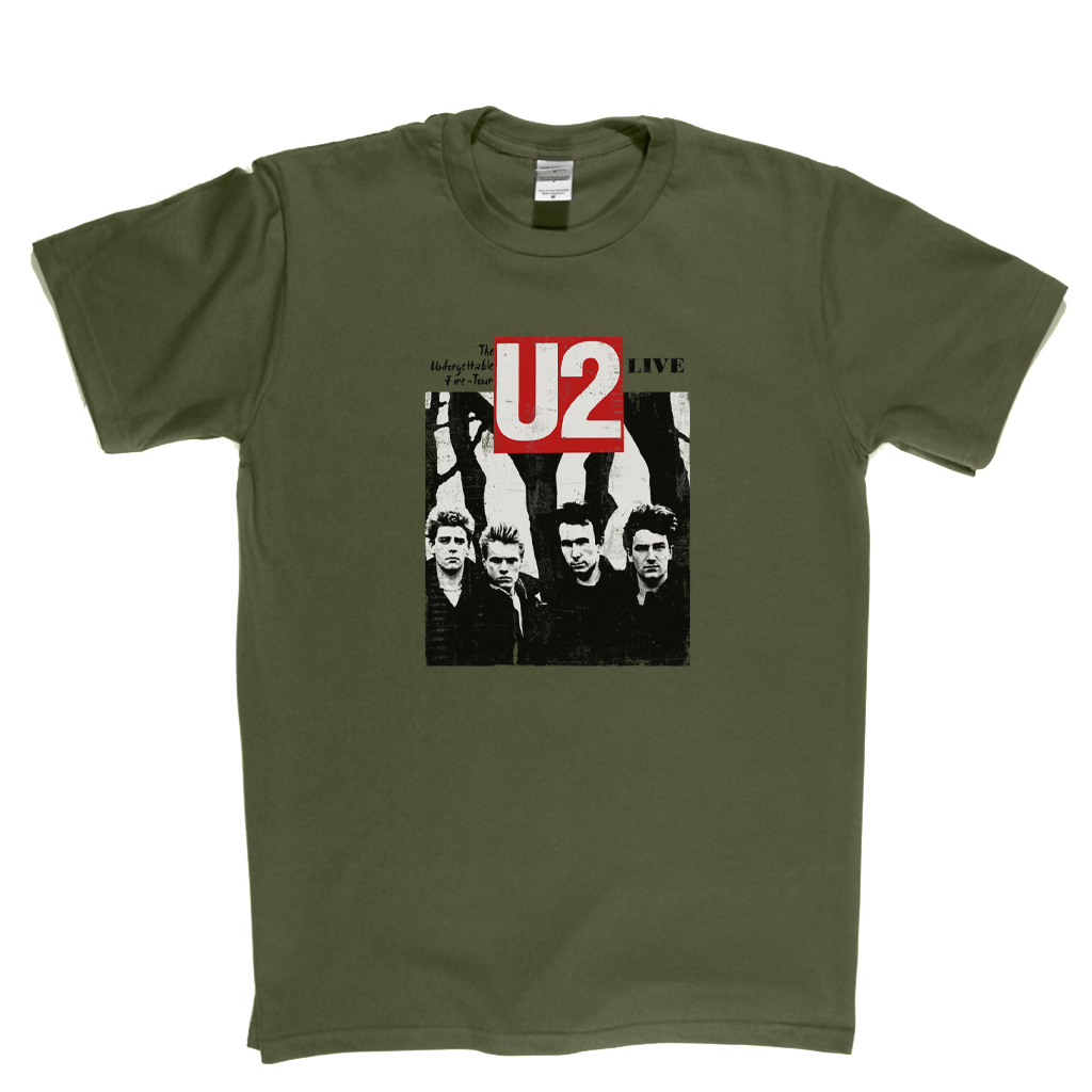 U2 The Unforgettable Fire T-Shirt